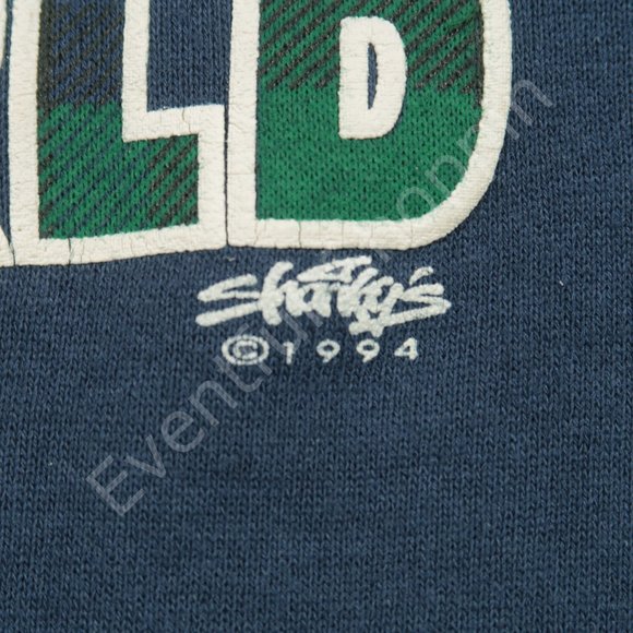 Vintage 1990s Coolest Grandma In The World Crewneck Sweatshirt in Blue Size L - Picture 5 of 7